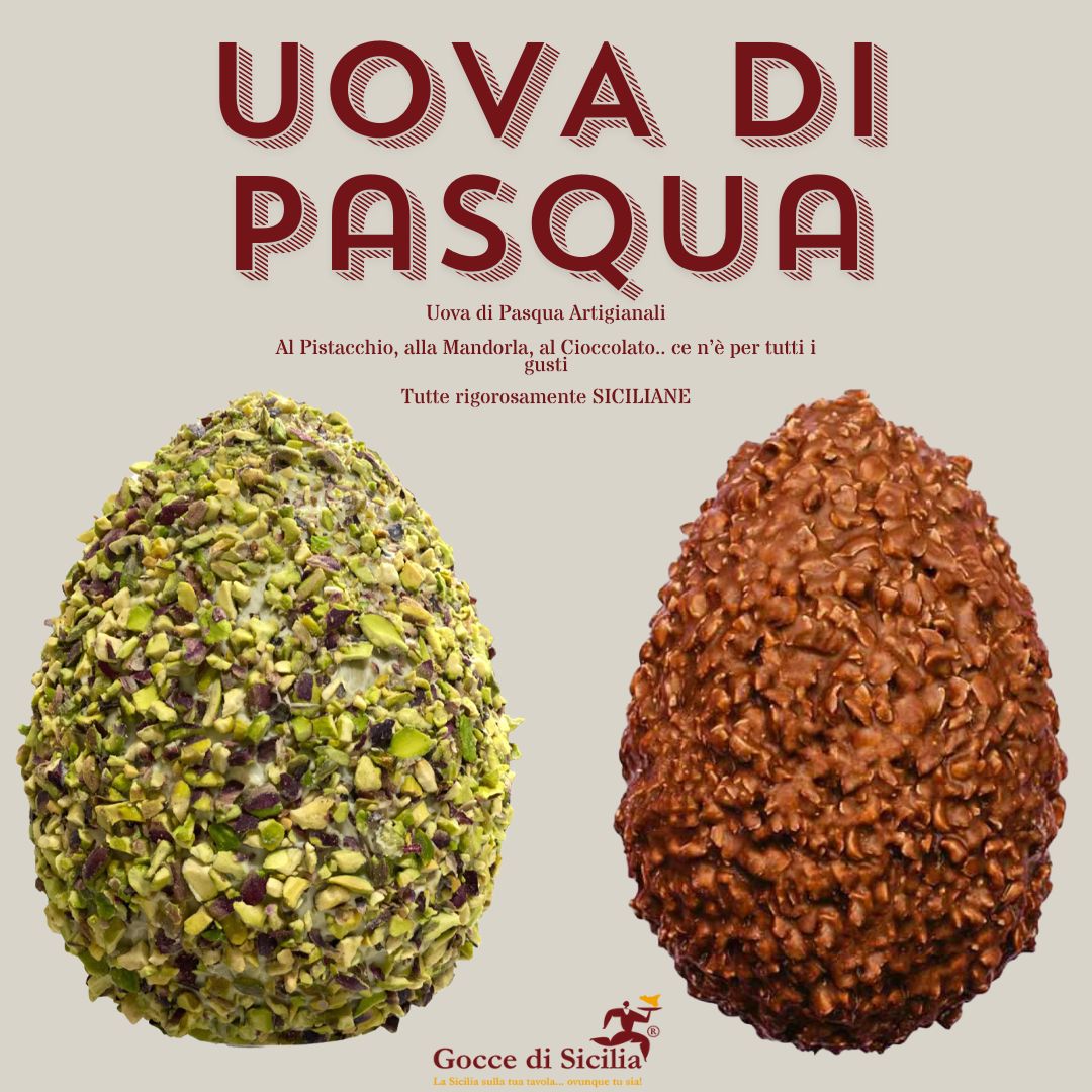 La parte golosa della Pasqua Siciliana: le Uova di Pasqua Artigianali